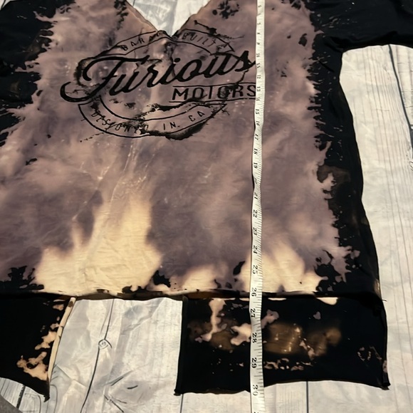 Affliction Women's T-Shirt WILD MOTORS Tee Biker size XL - Picture 6 of 9